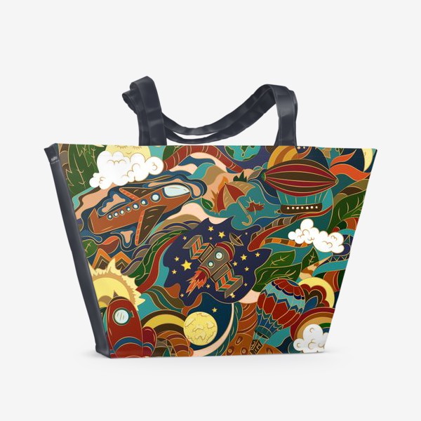 Пляжная сумка «Большое путешествие»