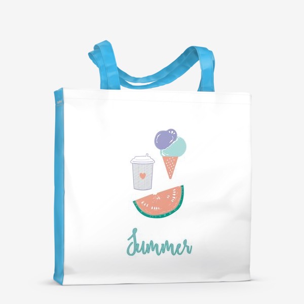 Сумка-шоппер «Summer food»