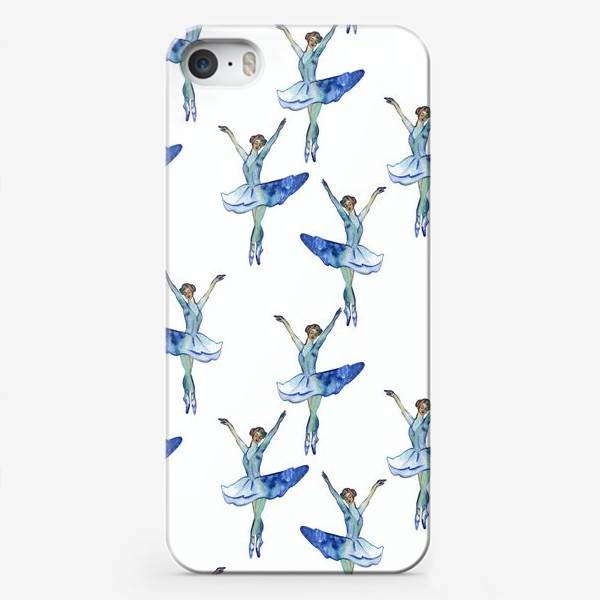 Чехол iPhone «Балерина паттерн»