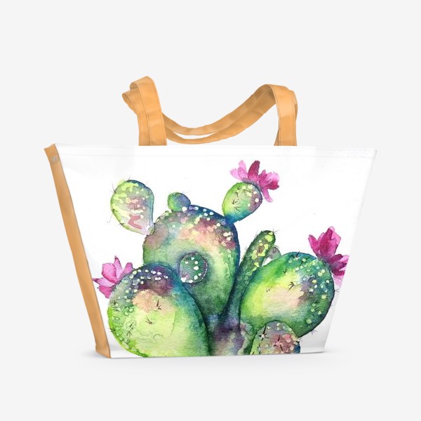 Пляжная сумка «кактус»