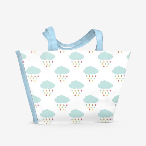 Пляжная сумка «Летний дождь»