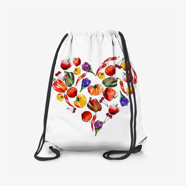 Рюкзак «овощное сердце»