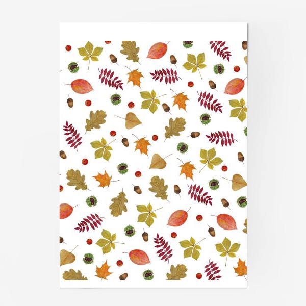 Постер «Осенние листья»