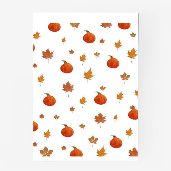 Постер «Осенний паттерн»