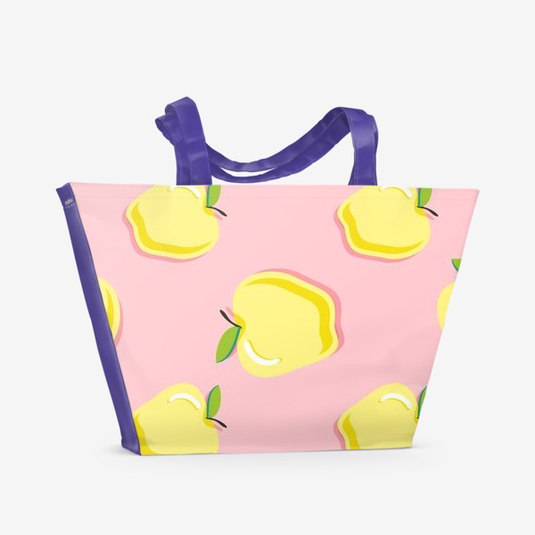 Пляжная сумка «Сладкие яблоки голден»