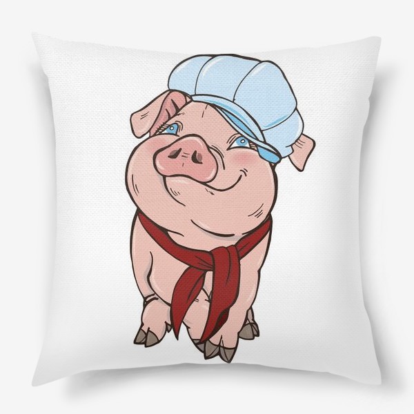 Подушка «Свинка француженка»
