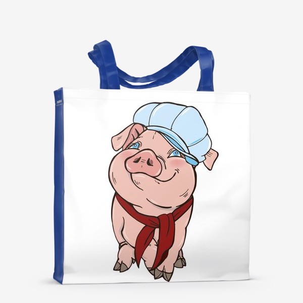 Сумка-шоппер «Свинка француженка»