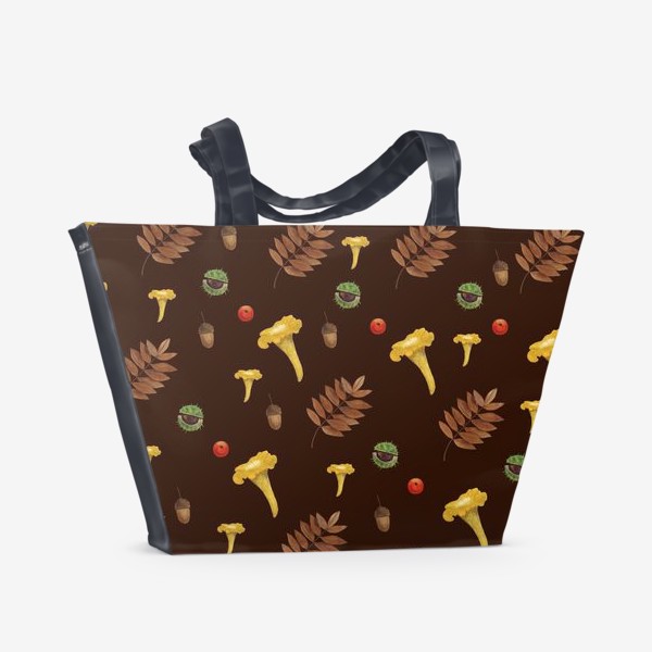 Пляжная сумка «Осенний паттерн»