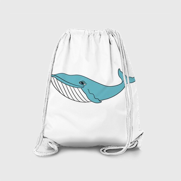 Рюкзак «Бирюзовый кит»