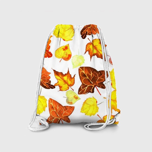 Рюкзак «оранжевые осенние листья»