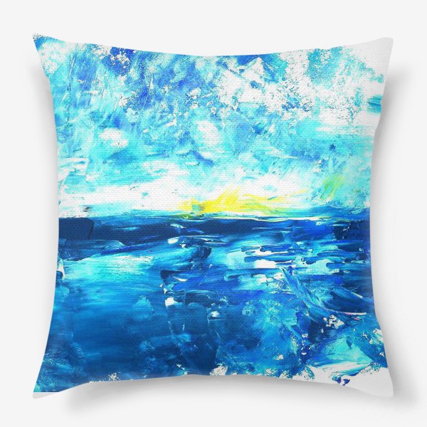 Подушка «У самого синего моря»