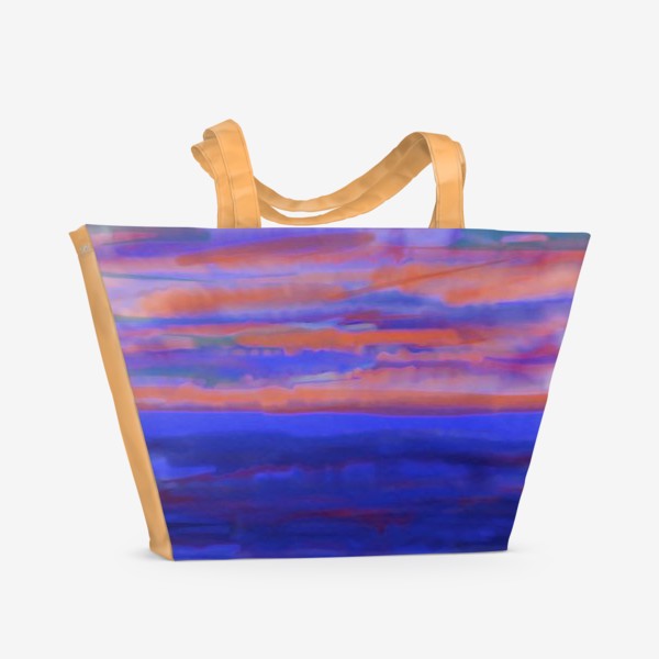 Пляжная сумка «небо и море»