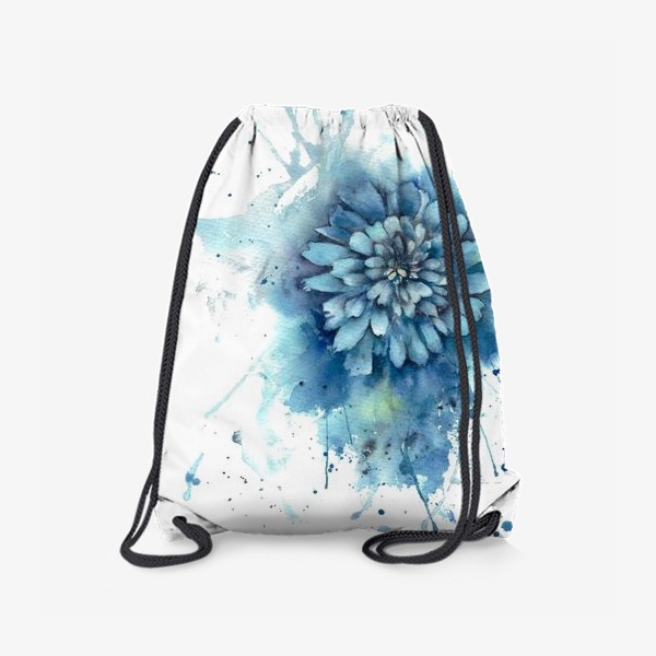 Рюкзак «Голубая хризантема»