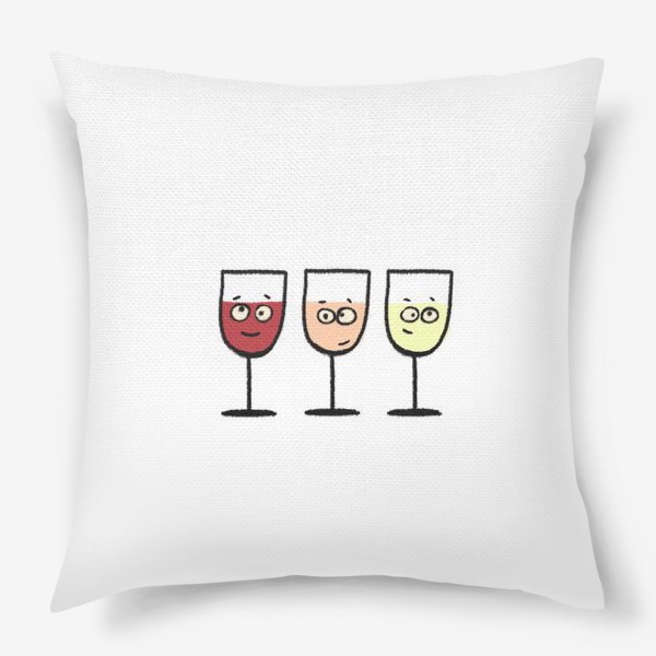 Подушка «Вино»
