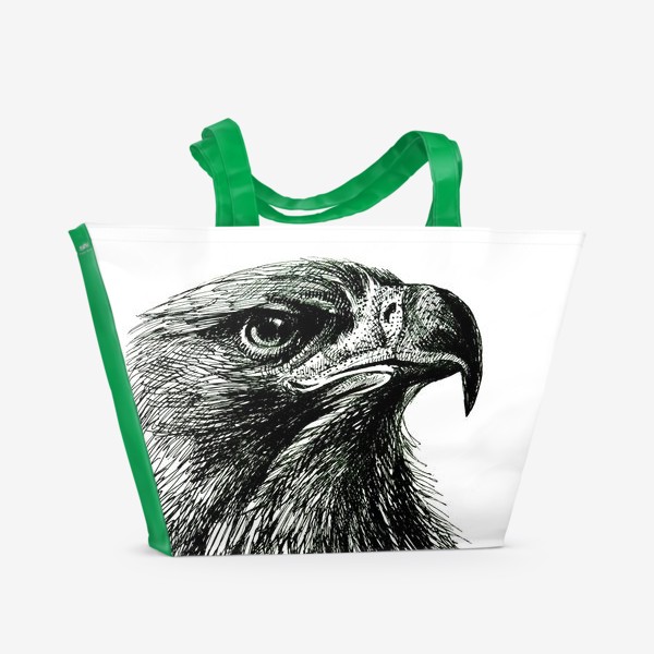 Пляжная сумка «Гордая птица»