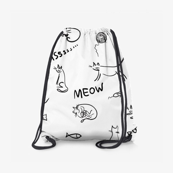 Рюкзак «Всюду котики»