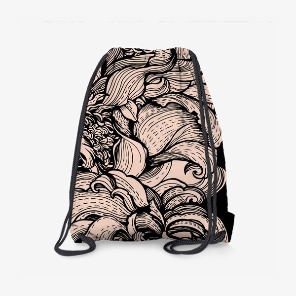 Рюкзак «Графический цветочный паттерн»