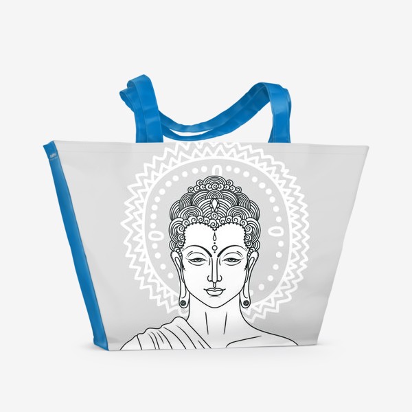 Пляжная сумка «Серебряный Будда»
