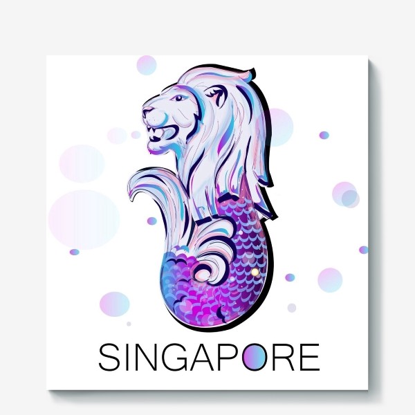 Холст «Сингапур»