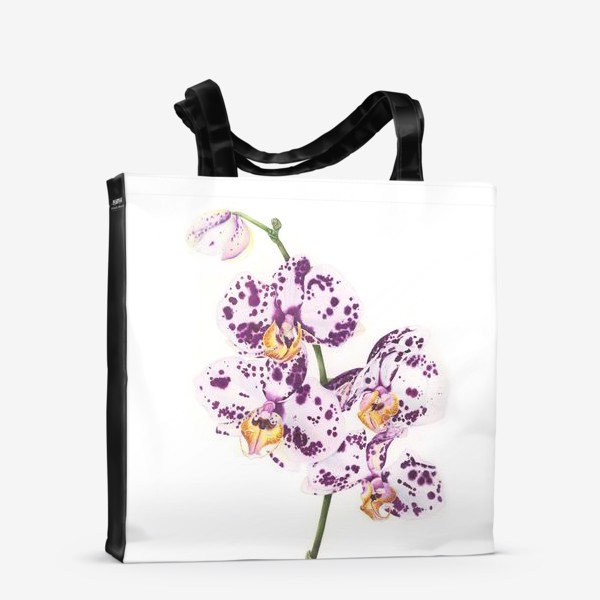 Сумка-шоппер «Орхидея далматинец»