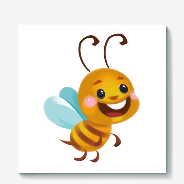 Холст «Веселая пчела»