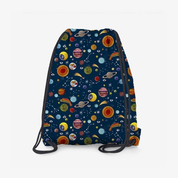 Рюкзак «Межпланетный космический паттерн.»