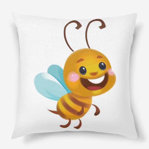 Подушка «Веселая пчела»