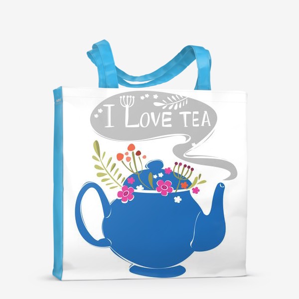Сумка-шоппер «Я люблю чай»
