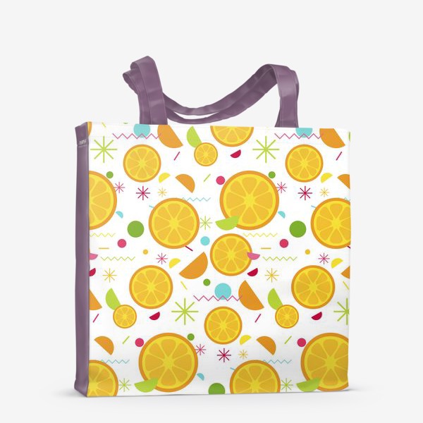 Сумка-шоппер «Весёлый апельсин»