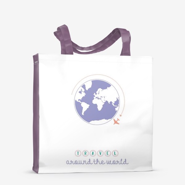 Сумка-шоппер «Travel around the World»