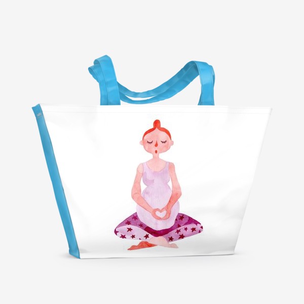 Пляжная сумка «йога »