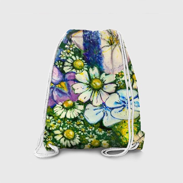 Рюкзак «Цветы, ромашки»