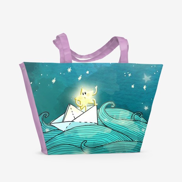 Пляжная сумка «Путешествие звезды»