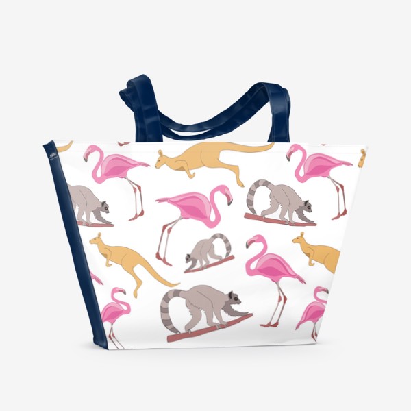 Пляжная сумка «Животные»