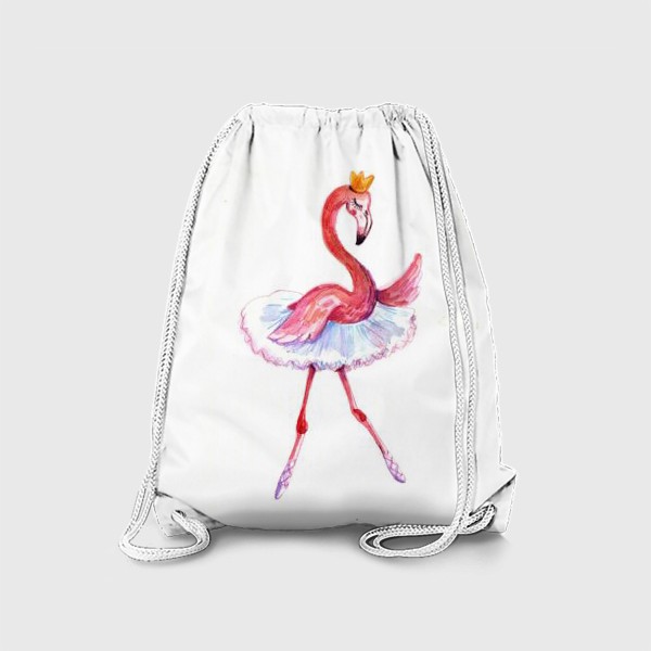 Рюкзак «Балерина фламинго»