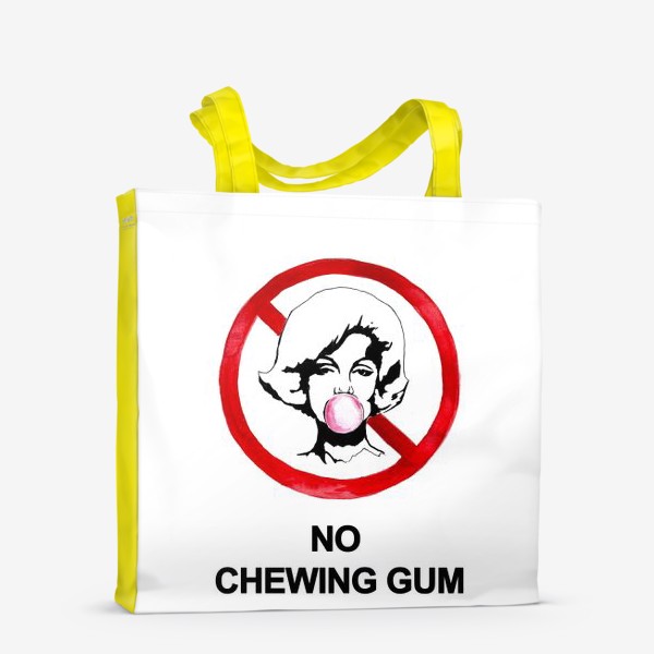 Сумка-шоппер «No chewing gum»