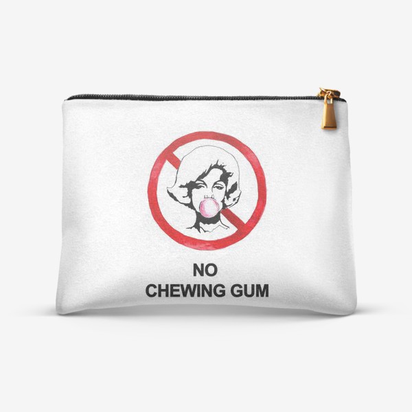 Косметичка «No chewing gum»