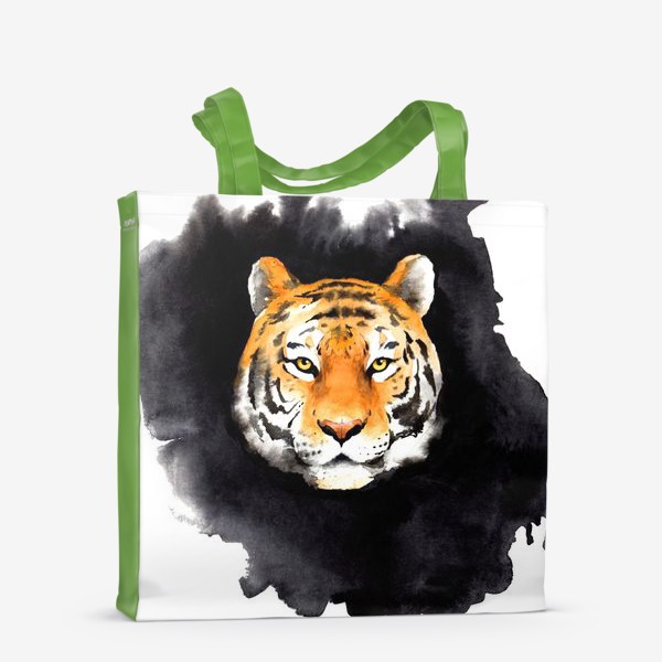 Сумка-шоппер «Tiger on black»