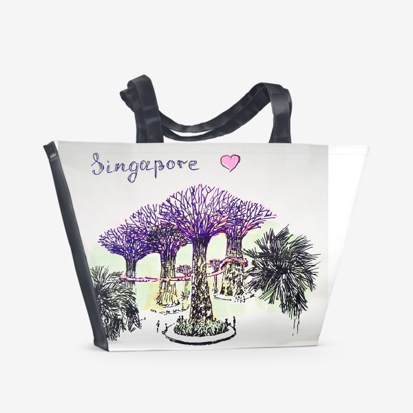 Пляжная сумка «СИНГАПУР»