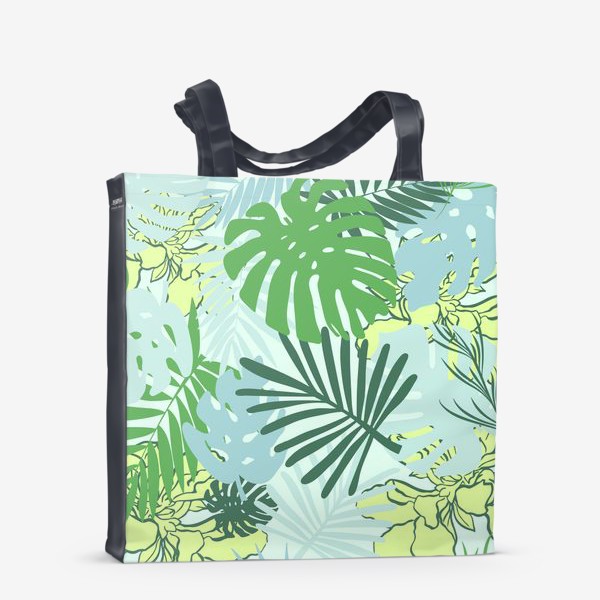 Сумка-шоппер «Пальмы в тропиках»