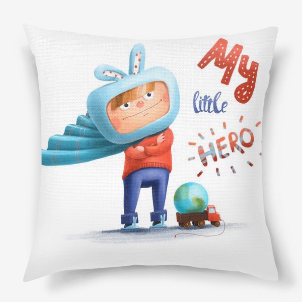Подушка «Мой маленький герой!»
