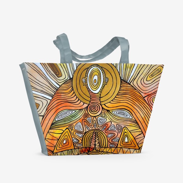 Пляжная сумка «Йога. Медитация»
