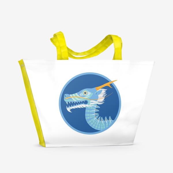 Пляжная сумка «голова дракона»