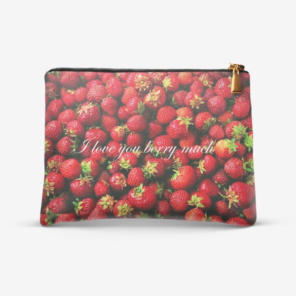 Косметичка «I love you berry much»