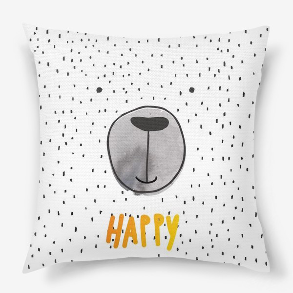 Подушка «Счастливый Мишка»