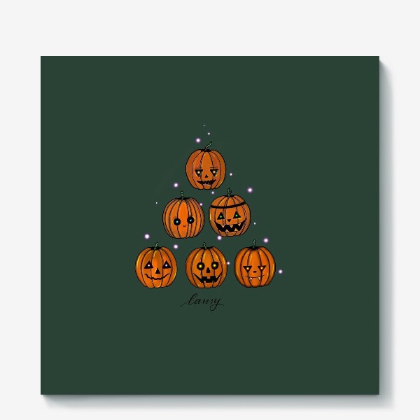 Холст «Pumpkins»