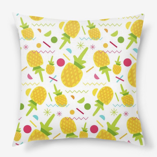 Подушка «Сладкий ананасовый узор»