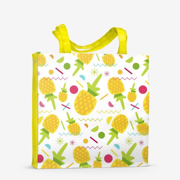 Сумка-шоппер «Сладкий ананасовый узор»