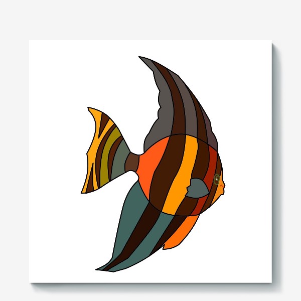 Холст «Рыба из Барбадоса»