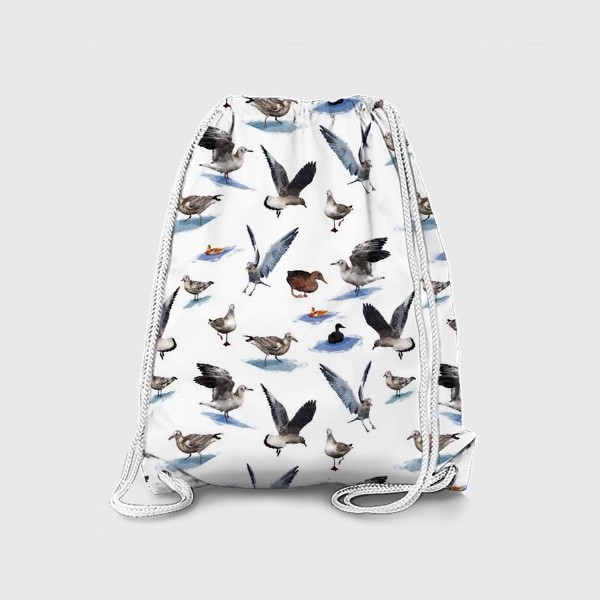 Рюкзак «Чайки и утки.»